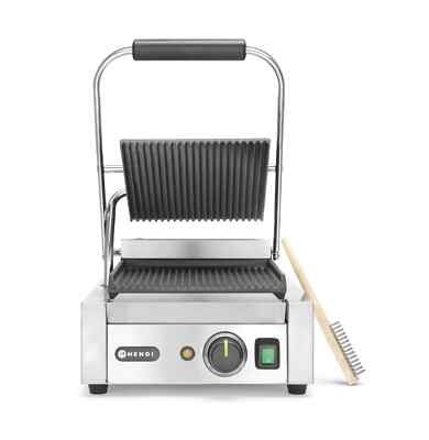 Hendi Kebab Kontaktgrill Panini-Grill Gastro Sandwich gerillt 1800W NEU