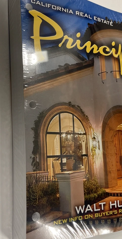 California Real Estate Principles 17th Edition by Walt Huber LOOSE LEAF - Image 4 of 4