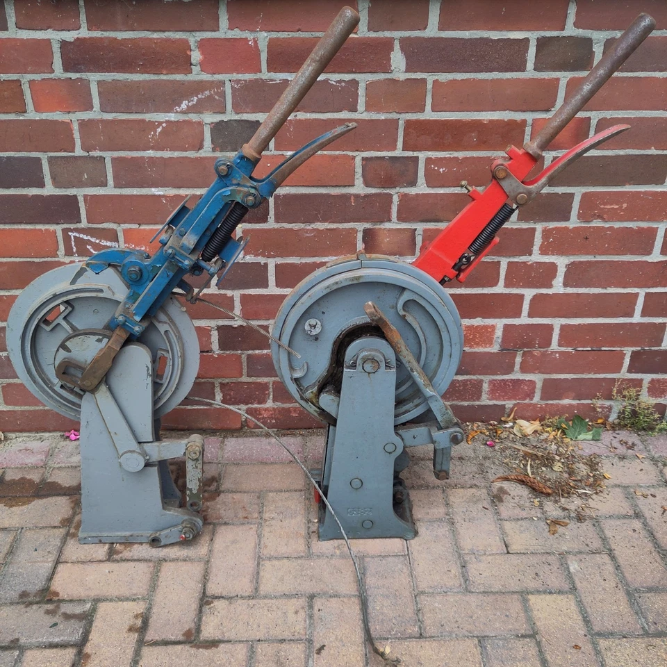 Weichen & Signalhebel Jüdel, Einheit, mechanisches Stellwerk