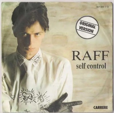 Raff Self Control Vinyl Single 7inch Carrere