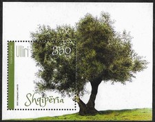 ALBANIA 2024 - " Albanian Flora - Olive " - Block MNH