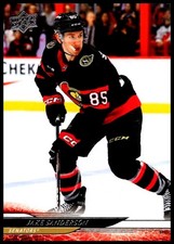 2024-25 Jake Sanderson Upper Deck Series 1 Hockey #129 Ottawa Senators