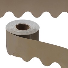 Bulletin Board Border, 65.5 Feet Poster Chalkboard Cork, Brown