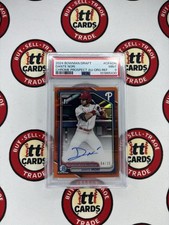 2024 Bowman Draft Dante Nori True Orange Refractor /25 PSA 9 📈