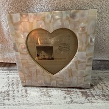 World Market Glass Mosaic 4  X 4  Heart Picture Frames
