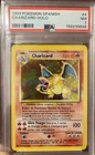 New Listing1999 Pokémon SPANISH Charizard Base Set Unlimited PSA 7