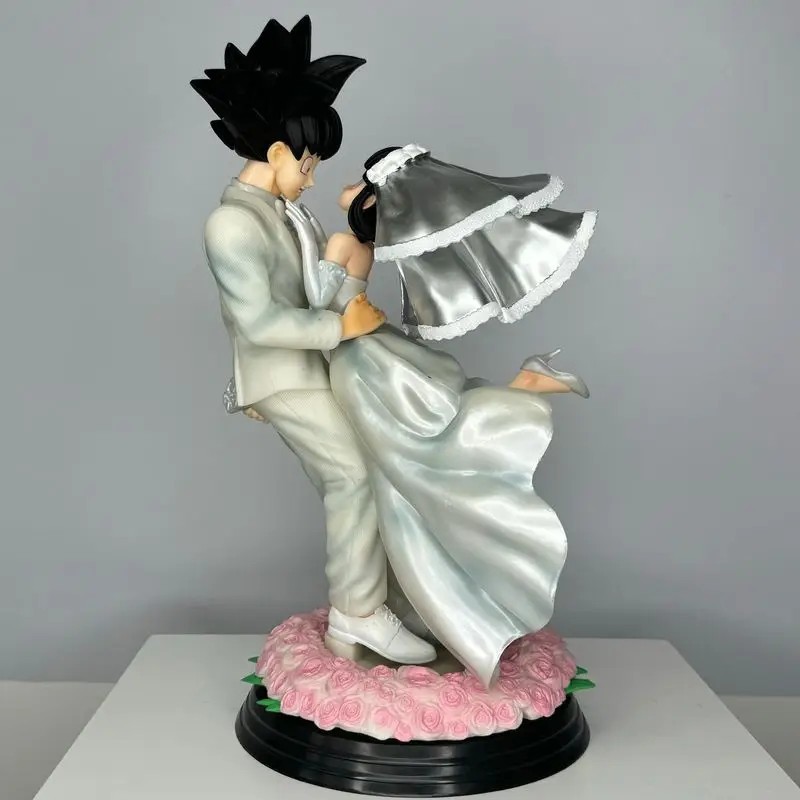 Goku Chi Chi Anime Figur Hochzeit Statue Modell Sammlerfigur Geschenkidee