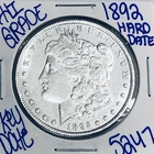 1892 P MORGAN SILVER DOLLAR AUTHENTIC HI GRADE U.S. MINT COIN RARE KEY DATE 5247
