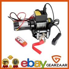 Elektrische Seilwinde Elektrowinde Motorwinde Offroadwinde mit Funkfernbedienung