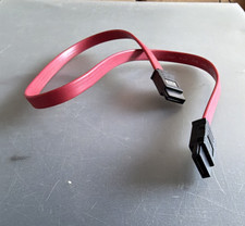 Red Flat SATA Data Cable SATA Female to SATA Female 50cm 1:1
