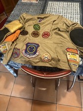 Vintage 10X Brand Size 40 Shooting Jacket With Pads And Patches From 1965