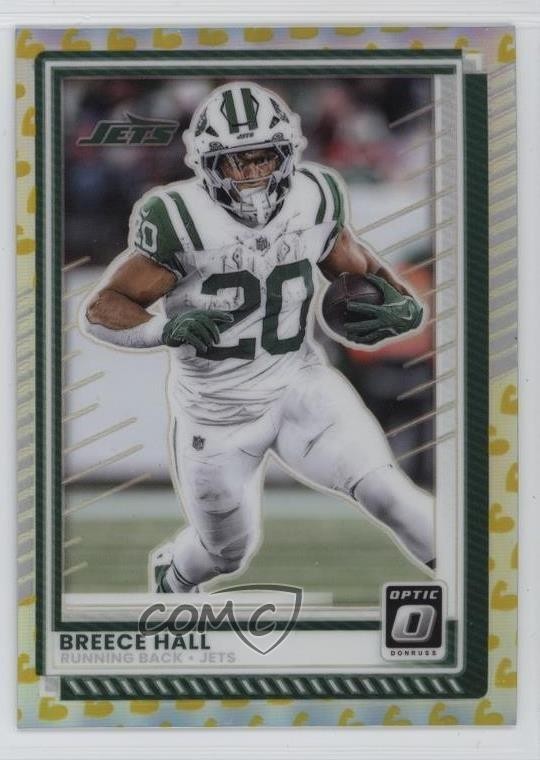 2025 Panini Donruss Optic Flex Prizm 190/199 Breece Hall #195 19l7