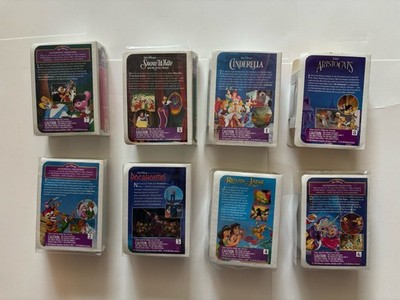 Complete Set - 1995 McDonald's Walt Disney Masterpiece Collection