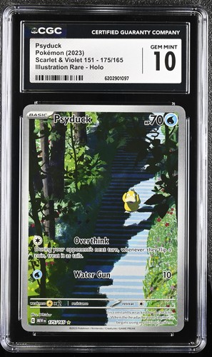 Psyduck graded CGC 10 for sale on eBay