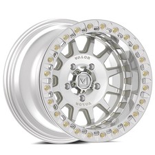 17x8 Valor Offroad V09 Raw Machined UTV BEADLOCK Wheel 4x156 (40mm)