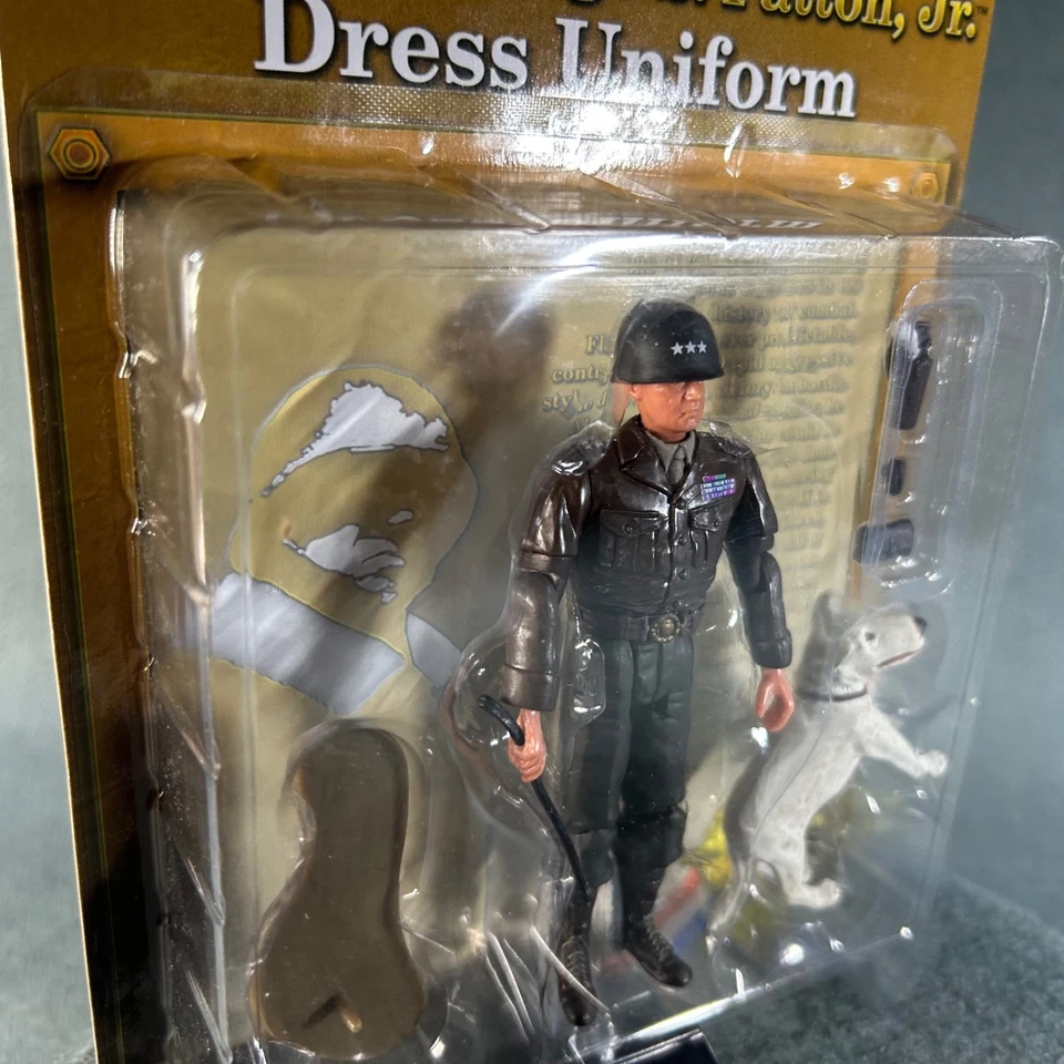Figura de uniforme de vestir 1:18 The Ultimate Soldier General George S Patton Jr Foto 3 de 4