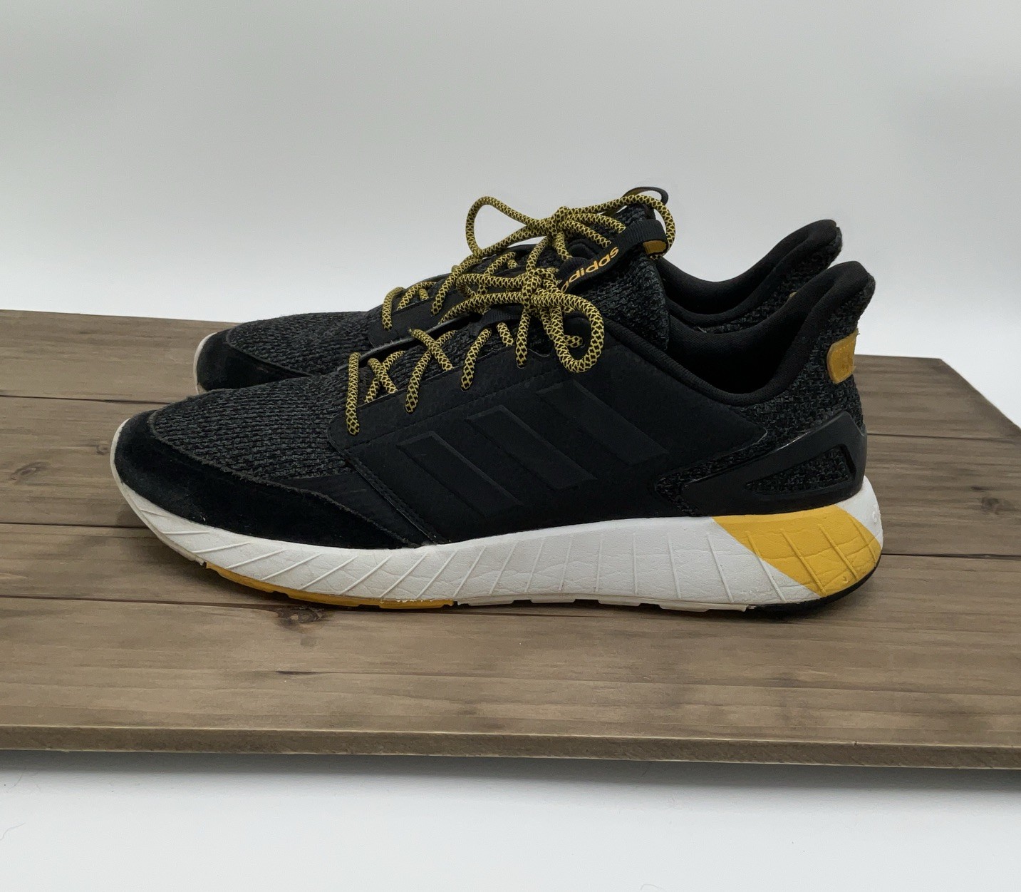 SAOLA ADIDAS QUESTARSTRIKE Nero Scarpe da Corsa Sportive Sneakers G25770 Uomo Taglia 12