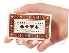 House of Cribbage - 2 Track - Wooden Travel/Pocket Size Cribbage Board - 4