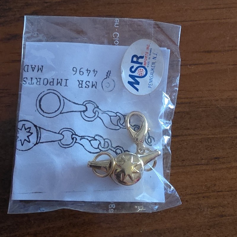 MSR Imports Gold Metal Lobster Closure Jewelry Finding MPN 4496