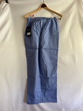 Cherokee WOMENS Ceil Blue Scrub Pants 4200 Size Large L New With Tags