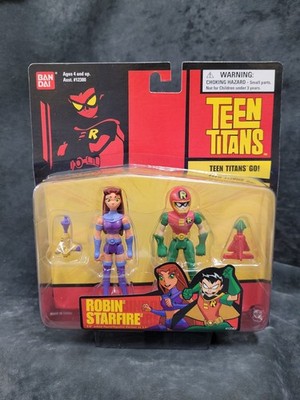 Teen Titans Go! Robin & Starfire 3.5'' Action Figure Set