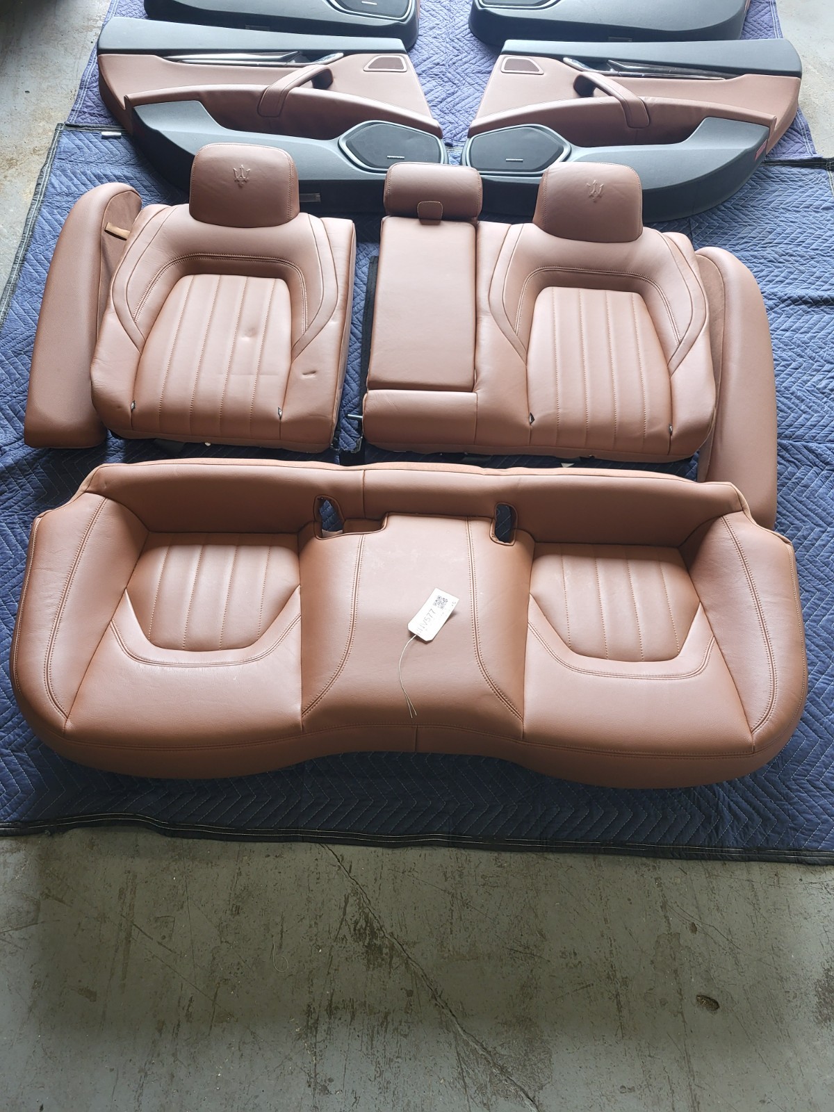 Used Oem Maserati Front Rear Seats & Door Trim Panels SET 2014-2019 Quattroporte