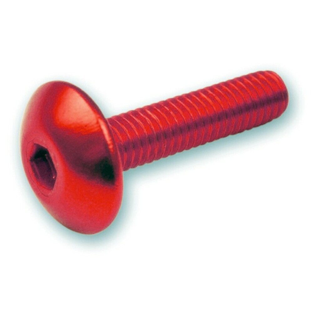 Kit 6 Screws Allen Head Pan m6x20 Red V Parts for Moto Spare Parts