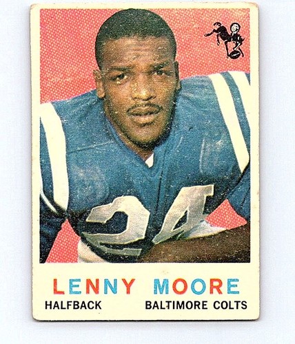 Lenny Moore #100 1959 Topps card