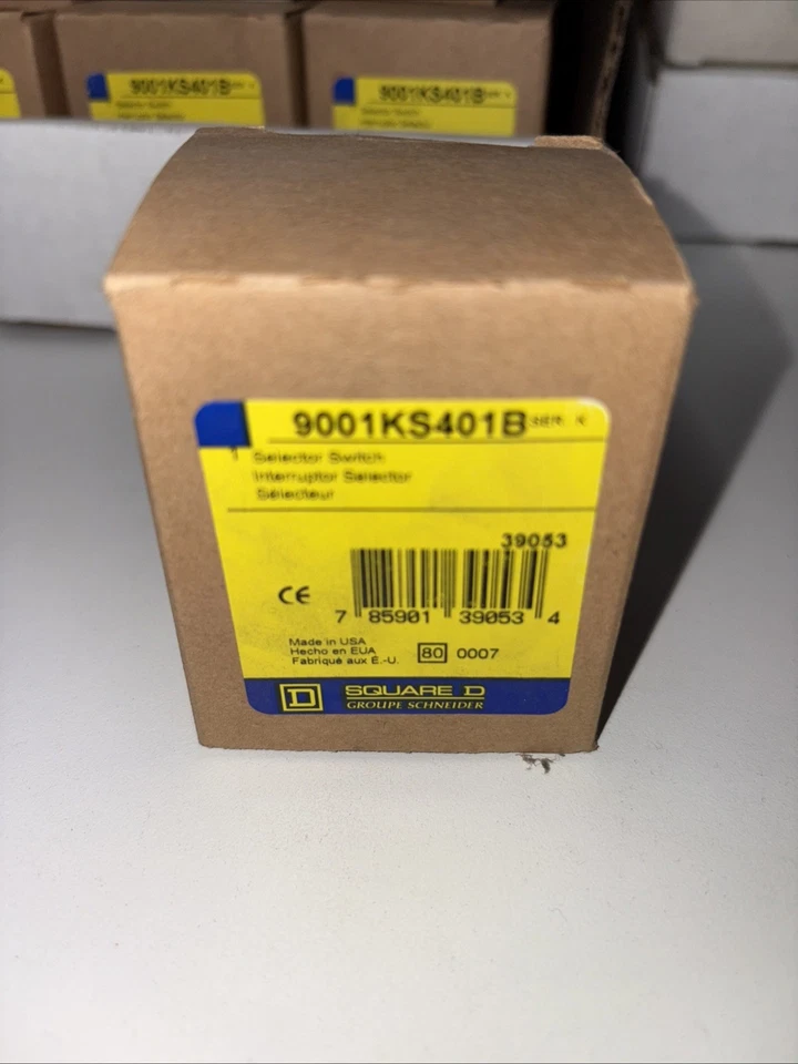 Interruptor selector SCHNEIDER ELECTRIC 9001KS401, 30 mm, 3 posiciones, Stay Put nuevo Foto 3 de 4