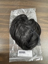 Hairdo by HairUWear Glamarama Hairpiece R2 Ebony Black Clip-In Bun