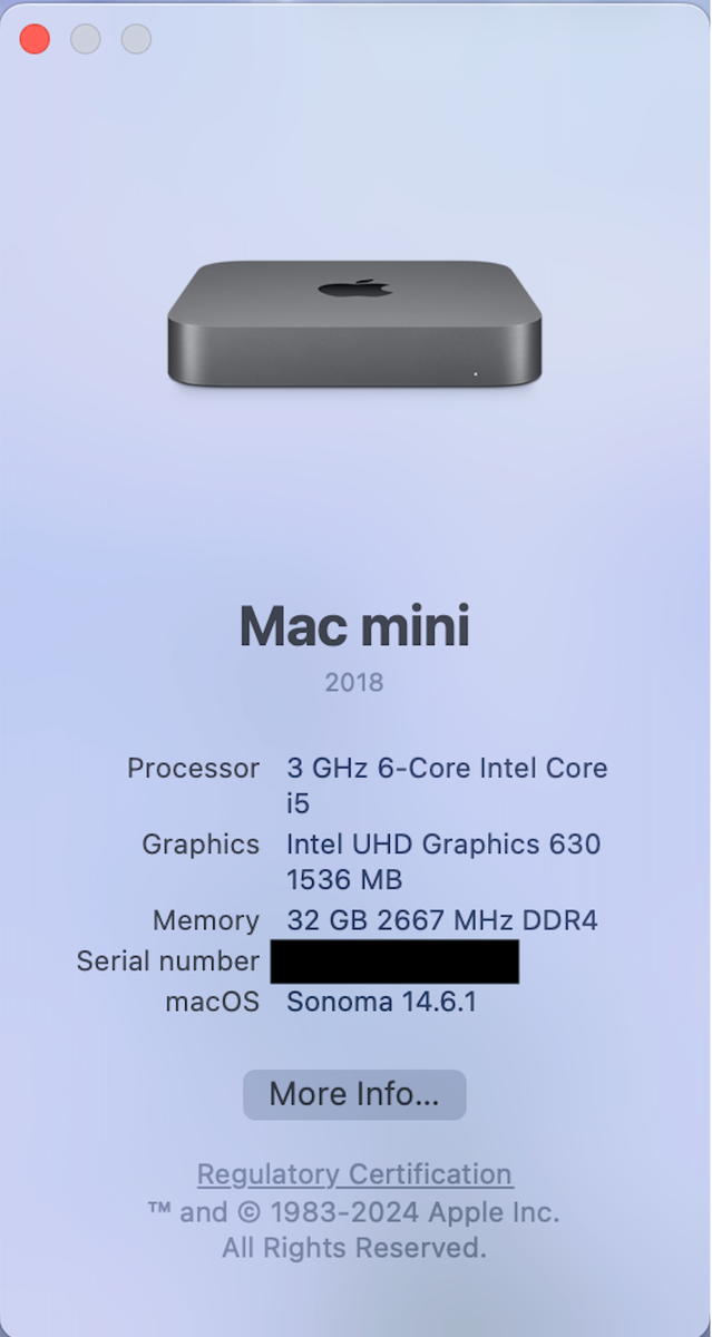 Apple Mac mini 2018 – Intel i5 – 32GB RAM – 512GB SSD | eBay