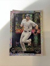 2025 Topps Series 1 Celebration  Jake Cave #256 Confetti Foil Parallel