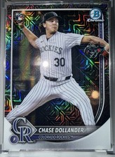2025 Bowman Chrome - Chase Dollander #62 Mega Box Mojo Refractor (RC)