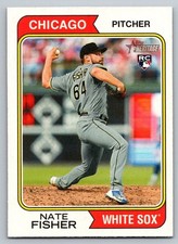 2023 Topps Heritage Nate Fisher #352