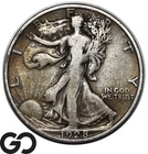 1928-S Walking Liberty Half Dollar, Semi-Better Date Mid-Series Issue