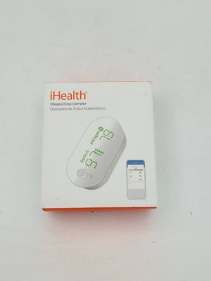 iHealth Wireless Pulse Oximeter SpO2 Heart Rate Monitor Bluetooth App New Box