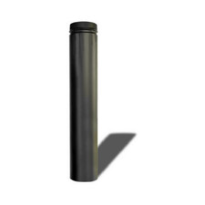 Selkirk DSP6P36-1 DSP Double Wall Stove Pipe, 6-Inch x 36-Inch Matte Balack