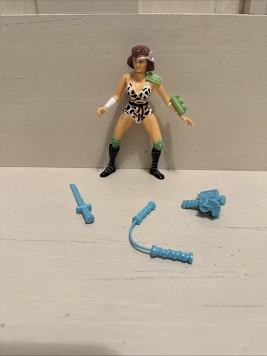 Vintage TMNT - Ninja Newscaster April -with Accessories - Playmates 1992
