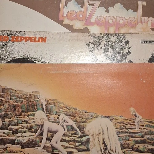 LED ZEPPLIN HOUSES OF THE HOLY EX LP ORIG. 1973 ATLANTIC RL STERLING ETCHED