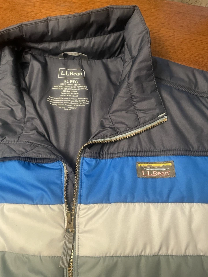 L. L. Bean Puffer Jacket Men’s XL - Image 2 of 4