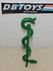 Vintage HEMAN He-man Snake Face Dark Green Staff Weapon Part MOTU 1987 - NICE