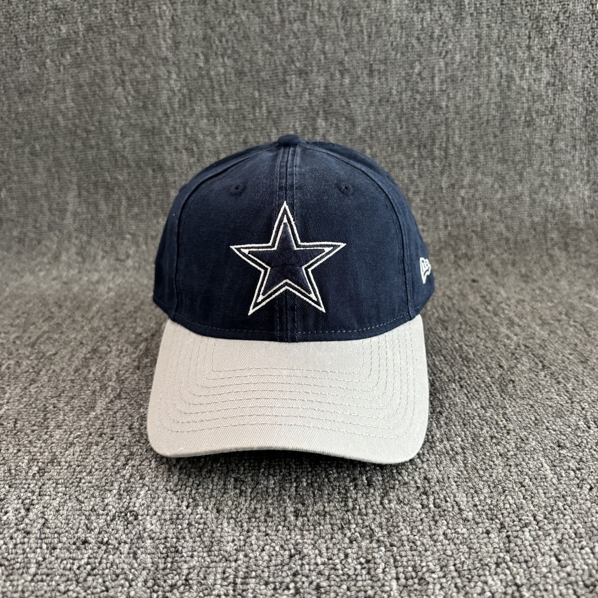 New Era Dallas Cowboys NFL Navy White Strapback Cap Hat