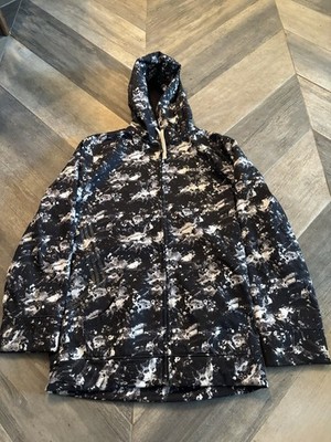 Sessions Outerwear White/Black Softshell Jacket Size Medium