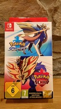 Pokémon Schwert Pokemon Schild Doppelpack (Nintendo Switch, 2019) Steelbook gold