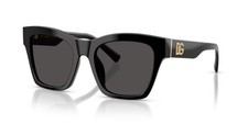 Image of Dolce & Gabbana 4512 - 53 501/87 - Sunglasses - Black/Dark Gray