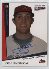 2009 TRISTAR PROjections Auto Josh Lindblom #254 Auto qw7