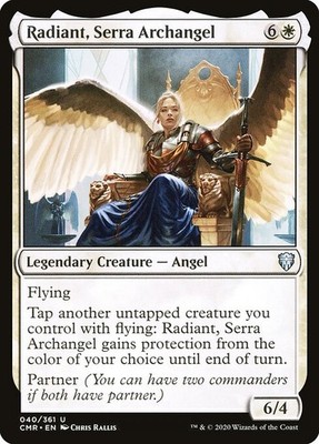 Radiant, Serra Archangel Foil Commander Legends 40 NM MTG
