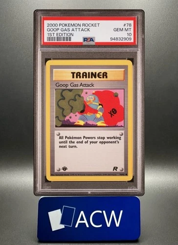 Nightly Garbage Run 2000 Team Rocket #77🔥 1st Edition PSA 10 🔥 Vintage Pokemon