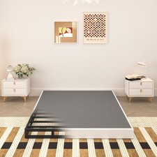 5 Inch Box Spring Full Size Bed, Heavy Duty Metal Mattress Foundation, 3000 lbs
