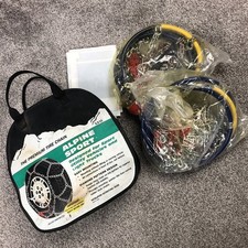 Never Used Alpine Sport 2326 Tire Chains Laclede Snow Winter Ice Driving Never Used Alpine Sport 2326 Tire Chains Laclede Snow Winter Ice Driving